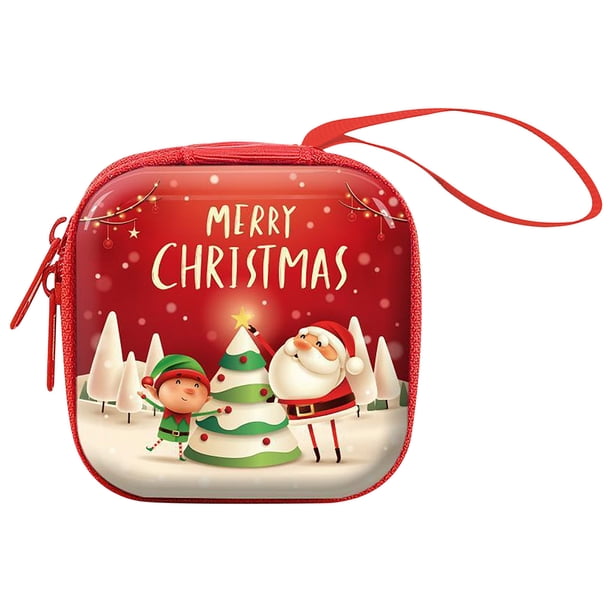 Fiudx Ofertas De La Semana Mini Caja Navideña De Adorno, Regalo Divertido, Caja De Almacenamiento, Caja De Accesorios