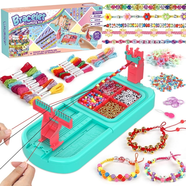 Kit para hacer pulseras Friendship Cmiolacuna con 3 estilos de hilo