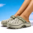 thumbnail image 2 of Clogs Unisex Waterproof EVA Slip-On Shoes with Arch Support Summer Slippers Breathable, 2 of 7