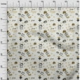 thumbnail image 3 of oneOoneRayonLightBeigeFabricMedicalVirusQuiltingSuppliesPrintSewingFabricByTheYard56InchWide, 3 of 4
