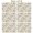Pioneer Flower Floral-1, variant on Pioneer Flower Floral Print Pattern Summer Linen Placemats Set Of 6, Washable Non-Slip Heat Resistant Table Mats for Kitchen, 12x18 Inch