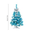 thumbnail image 2 of Tabletop Christmas Tree, Artificial Christmas Tree, Mini Christmas Tree with Lights and Ornaments, Durable Plastic Material, Easy To Assemble, Indoor Desktop Holiday Decoration, Festive Party Decor, 2 of 7