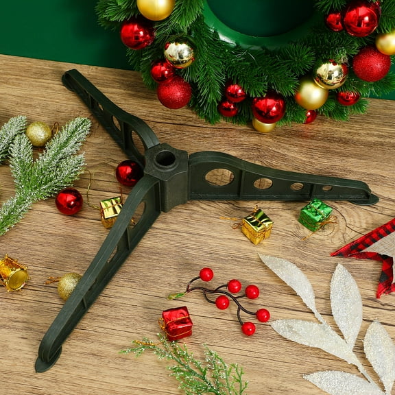 Mobestech Metal Christmas Tree Stand for Artificial Trees Folding Base Replacement for Xmas Tree (0.5ft Hole)