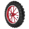 thumbnail image 1 of 2.5 10 Front Dirt Bike Wheel Hub Tire Rubber Wear Resistant Metal Structure Precise Fit for 49cc Off Road Motorcycles Superior Traction Control Longevity Mini Motorcycle, 1 of 7