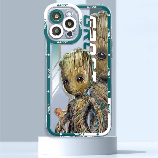Marvel Spiderman Iron Man funda para Apple iPhone 12 Mini 14 Plus XR 8 13 Pro Max SE 7 6s 11 Pro XS X suave funda transparente Fivean unisex
