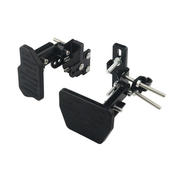 Extensores de pedal de acelerador y freno Reemplazo directo Accesorios de ensamblaje Extensores de pedal de acelerador para entrenamiento Viaje diario