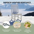 thumbnail image 4 of WestinTrends Malibu Outdoor Patio Dining Chair, Sand, 4 of 15