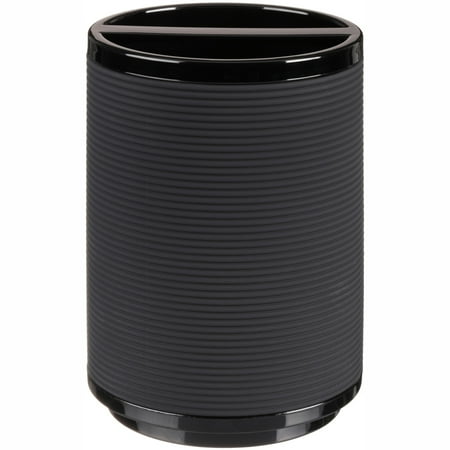 Chelsea Toothbrush Holder - Mainstays Soft Touch Black Toothbrush Holder, 1 Each