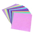 thumbnail image 4 of MasteelfCA 100pcs Shining Glitter Folding Paper DIY Craft Paper Wrapping Origami Pearlescent Paper (10 Assorted Color), 4 of 8