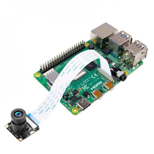 Cámara Raspberry PI con visión nocturna, módulo de cámara 1080p/720p, minicámara de 5 MP, cámara web para Raspberry Pi 2, 4 y 3, modelo B+, cable de cámara.
