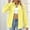Yellow, variant on Njoeus Blouses, Women Causal Button Up T-Shirt Blouse Long Sleeve Shirts Spring Summer Tops Tunics S-3XL