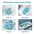Infant Bath Seat with Suction Cups, Newborn to Toddler Safety Chair for
