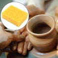 thumbnail image 3 of Esponja para artistas, esponja para pintar, cerámica, uso doméstico, arcilla para cerámica, arcilla duradera. Amarillo, 3 of 9