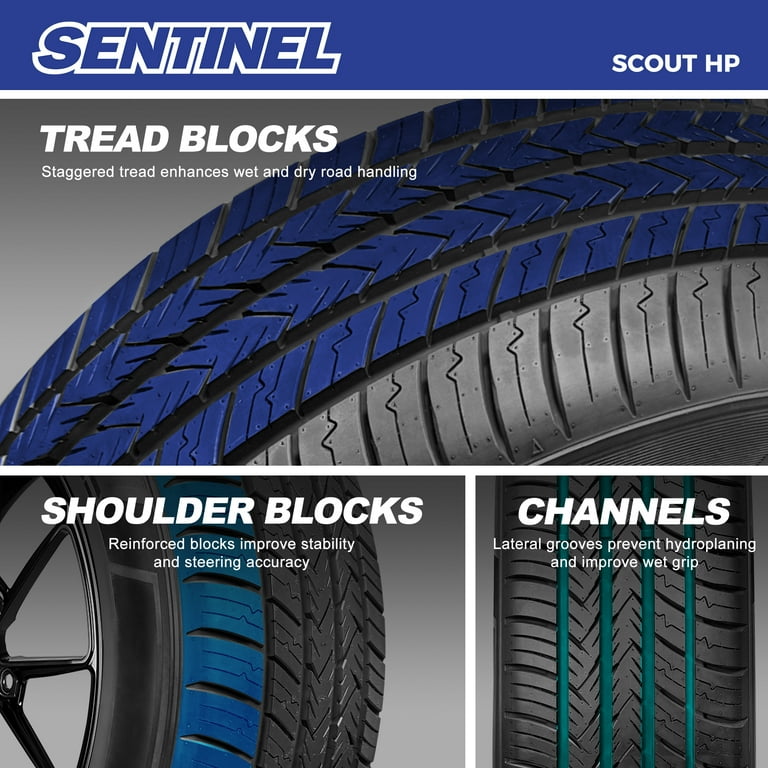 Sentinel SHIELD HP 235/55R18 235/55/18 100V High Performance