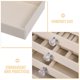thumbnail image 3 of Houderco Organizadora De Beige Con Transparente Y Cinco Niveles Para Collares Y Anillos, 3 of 6