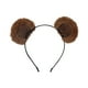 thumbnail image 1 of Diadema de oso para mujer, ideal para lavarse la cara o para el cabello. Diadema de terciopelo suave, accesorios para el cabello al por mayor para mujer. Diadema de peluche elegante., 1 of 8