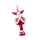 thumbnail image 4 of Figura de muñeca navideña, adorno navideño, estatua navideña retráctil, regalo, decoración navideña para vacaciones, oficina, decoración del hogar Alce, 4 of 8