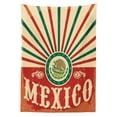 thumbnail image 3 of Ambesonne Mexican Tablecloth Rectangular Table Cover, Vintage Poster Effect, 60"x90", Multicolor, 3 of 4
