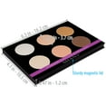 thumbnail image 4 of SHANY Powder Contour & Highlighter Sculpting Palette - Refill for the 6 Layer Mini Masterpiece Collection Makeup Set, 4 of 5