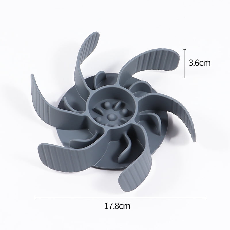 Pet divider Slow food anti-choking Silicone divider anti-choking Slow food bowl Dogs learn food bowl anti-choking