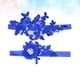 thumbnail image 5 of 1 par de ligas de encaje azul para novia, decoración para el pie, para boda, novia, anillo para el muslo, banda floral sexy para la pierna, adornos de lentejuelas, accesorio, 5 of 7