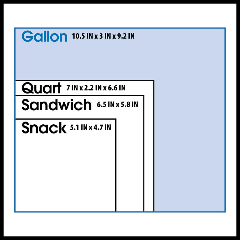Gallon & Quart Freezer Bags