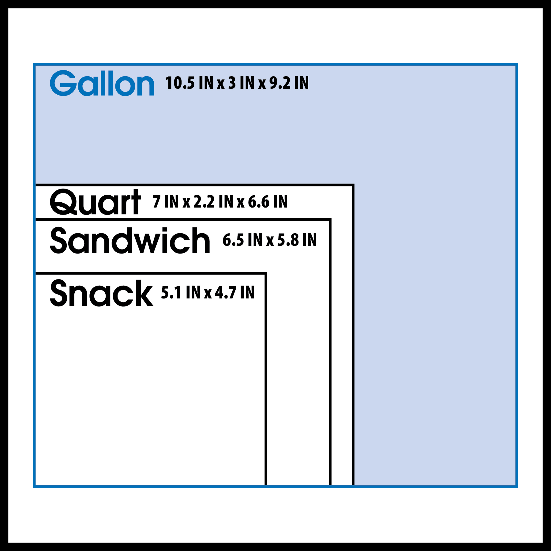 Great Value Gallon Freezer Guard Slider Zipper Bags, 60 Count - image 3 of 7