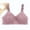 Pink, variant on LYEAA Wireless Womens Bras Push up Plus Size Lace Lightly Lined Daily Bras Wirefree Adjustable Strap Lift Soft Bralette No Wire Breathable Comfort Sleeping Bras Green 40/90