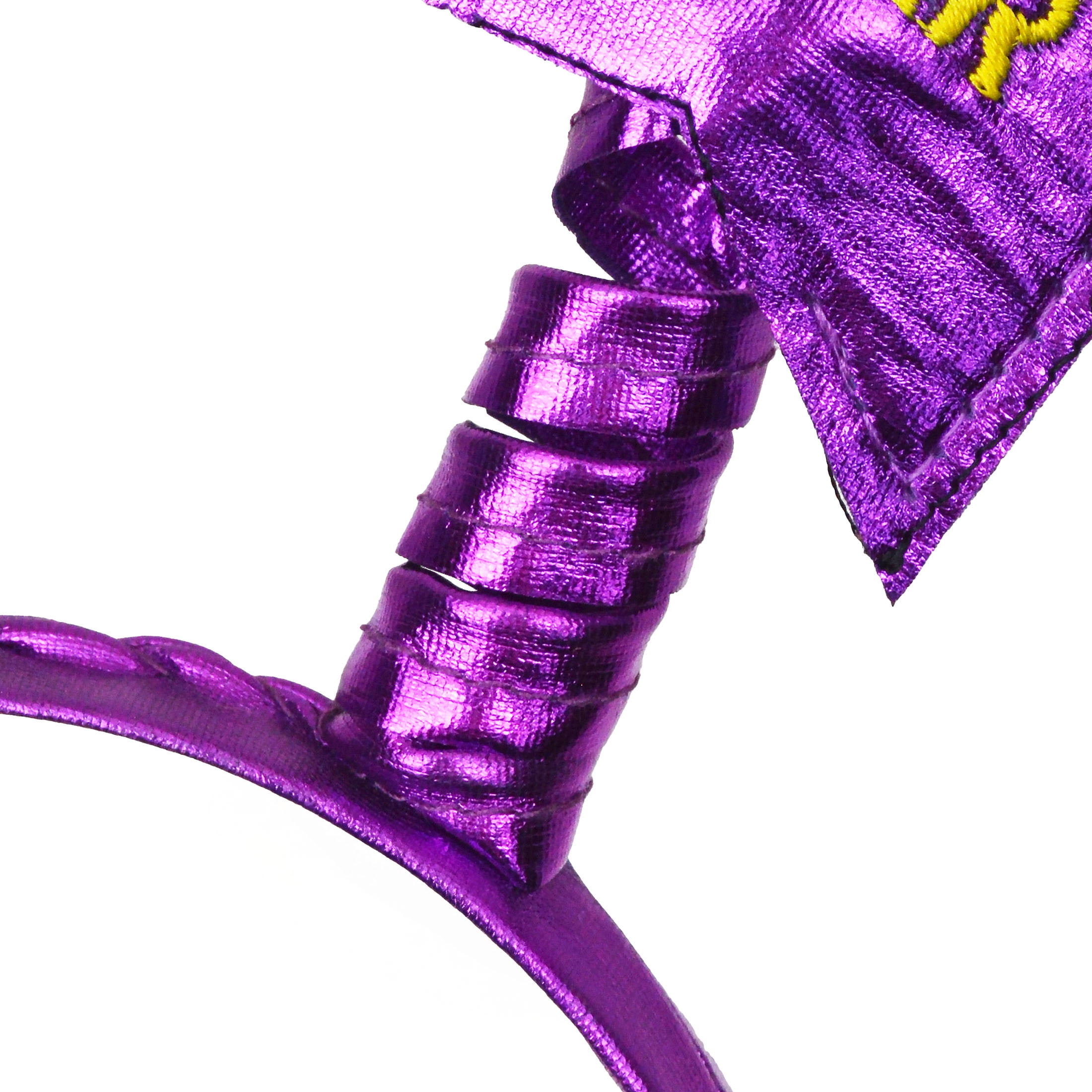 Bandeau violet avec étoile pour le Nouvel An, 1 pièce, décorations festives, façon de célébrer avec style, adulte