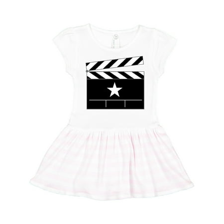 

Inktastic Director Movie Clapboard Gift Toddler Girl Dress