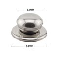 thumbnail image 3 of Pzrt Paquete De 2 Perillas Universales Para Tapa De Olla, Base De 2,5 Pulgadas, Repuesto De Acero Inoxidable, Manija Para Tapa De Olla, Perilla Circular, 3 of 5