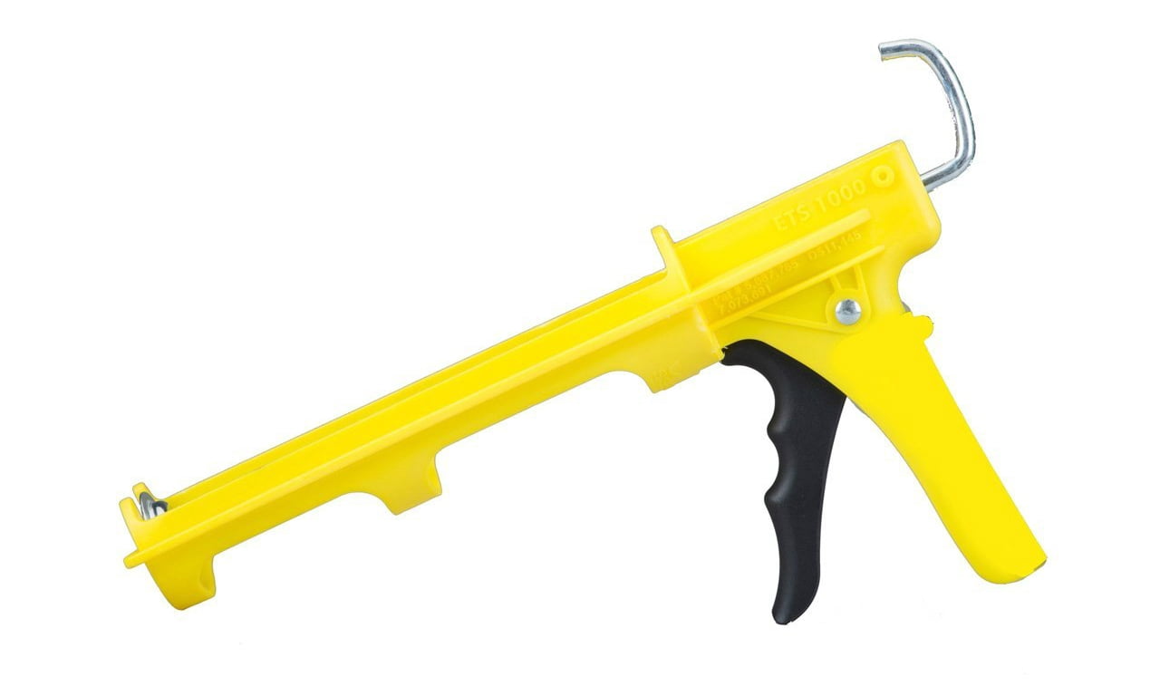 Fix-A-Floor 10:1 Thrust Ratio Caulking Gun - Heavy Duty, Dripless, Ergonomic Grip For Floor Repair, Adhesive, Caulk, Epoxy, And More - Ideal For Use With Fix-A-Floor Bonding Adhesive