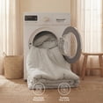 thumbnail image 6 of U by Bedsure 3 Pieces King Comforter Bedding Set, Beige Bed Comforter Set for All Seasons, 1 Lightweight Prewashed Comforter and 2 Pillowcases, 6 of 7