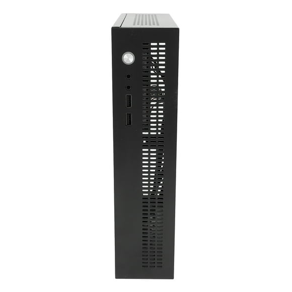 Small PC Case, USB 2.0 Interface Steel Small ITX Case for Desktop Computer