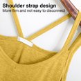 thumbnail image 3 of Women's Loose Fit Flowy V Neck Sexy Pleated Tank Top with Plus Size, 3 of 5