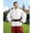 White, variant on C1084 Henry Morgan Shirt- Red - Large