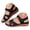 Black, variant on Dakaela Low Wedge Sandals for Women Comfortable Arch Support Orthopedic Summer Beach Dressy Walking Shoes with Hook and Loop Size 6.5