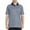 Bluish Umbrella, variant on SYLCLEG Golf Shirts for Men Dry Fit Short Sleeve Print Performance Wicking Polo Shirt,Grey Bordo Club,L