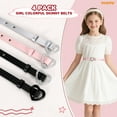 thumbnail image 7 of WHIPPY Girls Belts Kids Leather Waist Belts for Jeans Dresses, 7 of 7