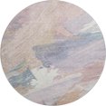 thumbnail image 2 of Addison Rugs Mayfield Premium Machine Washable Transitional Modern Pink Round Rug, 8' x 8', 2 of 5