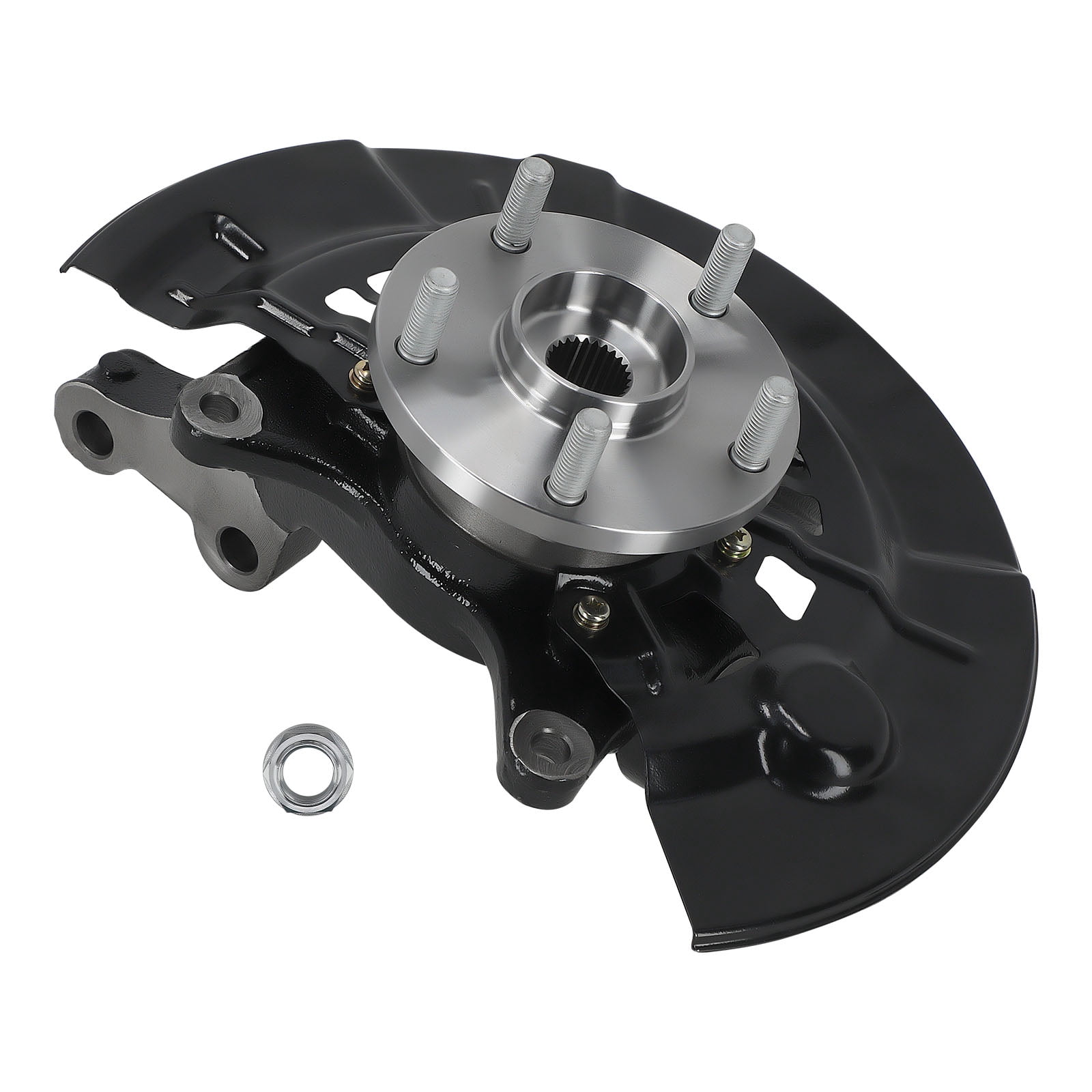 Front L&R Steering Knuckle&Wheel Hub Bearing Assembly Fit for Dodge Jeep Patriot