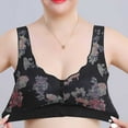 thumbnail image 4 of asddcavvf Bras for Women Women Plus Size Front Button Closure Bra Senior Older Push Up Wireless Comf, 4 of 4