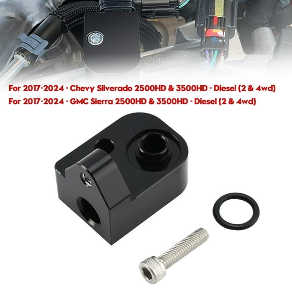 Temperature Air Intake Sensor Spacer Kit For 2017-2024 Chevy GM 6.6L Diesel