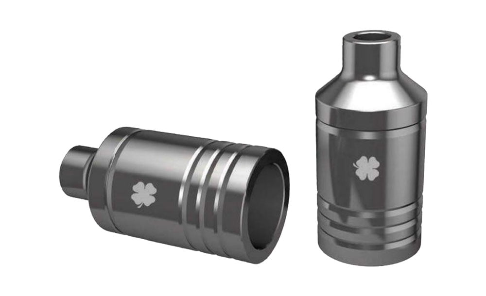 LUCKY SCOOTER PEGS Pair of 2 LUGS Gunmetal