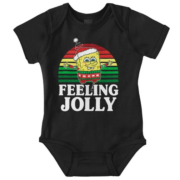 SpongeBob Christmas Feeling Jolly Baby Romper Boys or Girls