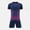 Dark Blue, variant on IFNWSV Boys Summer Outfits Kids Gradient Basketball Suit Set Training Kit Sweat Absorbing Side Pockets Sports Suit Black C 6 Years