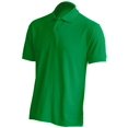 thumbnail image 2 of Basico (Green) Polo Collared Shirts For Women 100% Cotton Short Sleeve Golf Polo Shirts For Men, 2 of 3