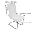 thumbnail image 3 of Naiovety 6 fundas para sillas de de comedor modernas, duraderas y flexibles, color blanco, elásticas de primera calidad Decoración del hogar, 3 of 6