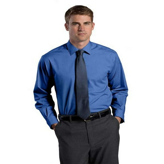Edwards Men's Long Sleeve Non Iron Dress Shirt, Style 1978