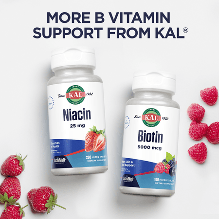 カル ビタミン B-12 メチルコバラミン 1000mcg 60粒 トローチ ミックスベリーフレーバー KAL B-12 Methylcobalamin berry 60 Lozenges サプリ